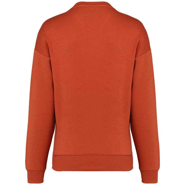 Native Spirit Dam/Dam Oversized Sweatshirt XS Bränd Tegel Burnt Brick XS