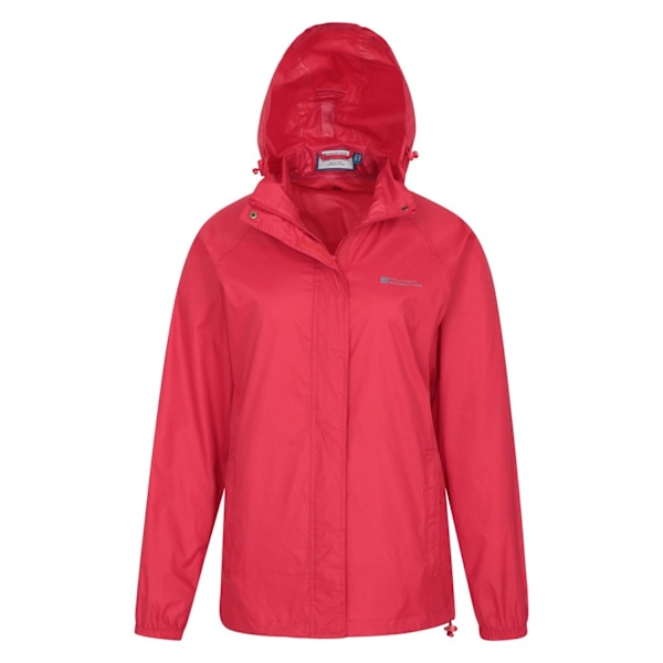 Mountain Warehouse Pakka II Vattentät Jacka för Kvinnor 16 Red 16 UK