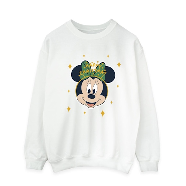 Disney Herr Minnie Mouse Happy Christmas Sweatshirt L Sports Gr Sports Grey L