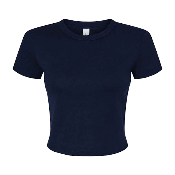 Bella + Canvas Dam Crop Top 14 UK Solid Navy Solid Navy 14 UK