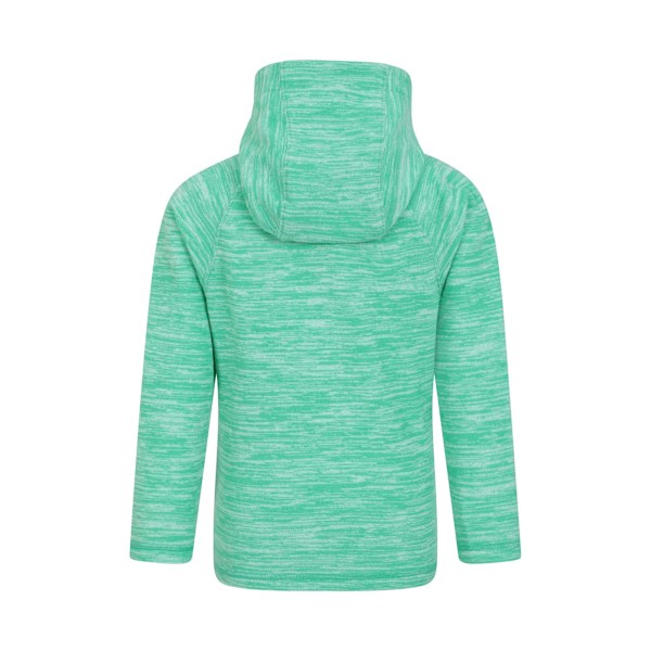 Mountain Warehouse Barn Hoodie med dragkedja för barn/ungdomar Snowdonia II Green 9-10 Years