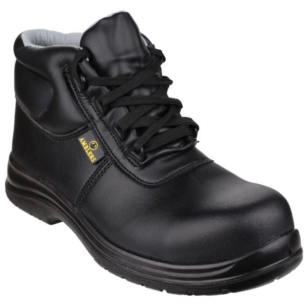 Amblers FS663 Mens Safety ESD Boots 4 UK Black Black 4 UK
