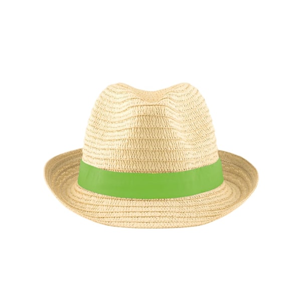 MidOcean Boogie Pappershalmhatt One Size Lime Lime One Size