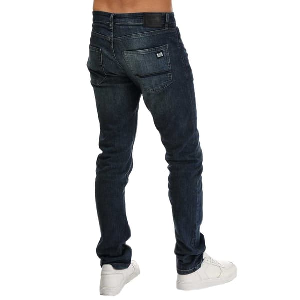 Weekend Offender Herr Tapered Jeans 36S Blå Blue 36S