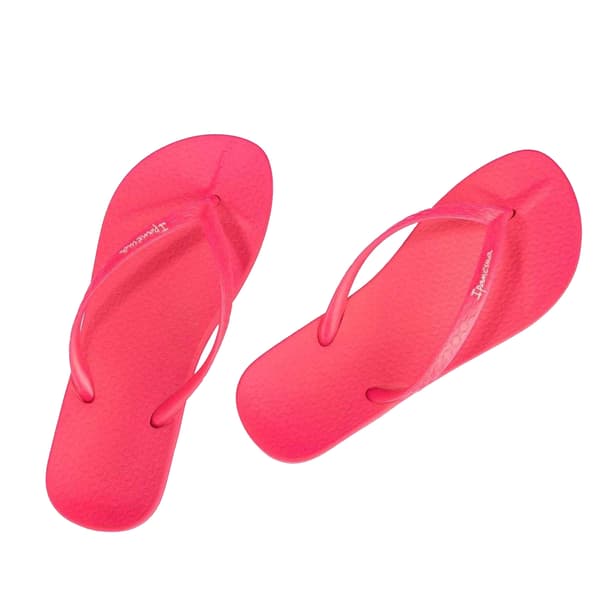 Ipanema Anat Logo Flat Flip-flops för dam, storlek 4 UK, rosa Pink 4 UK
