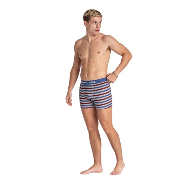 Smith & Jones Herr Aziel Boxershorts med Blandade Mönster (Pack med Multicoloured L
