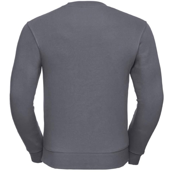 Russell Mens Authentic Sweatshirt (smalare snitt) S Convoy Grå Convoy Grey S