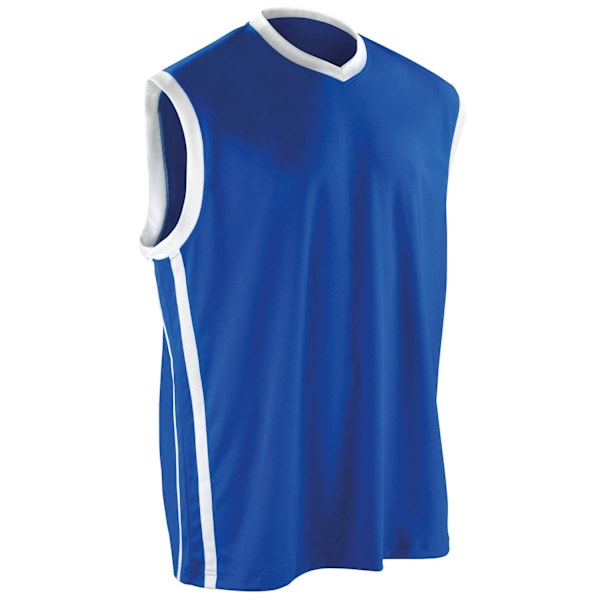 Spiro Basketbollströja Herr XXL Royal Blue/White Royal Blue/White XXL