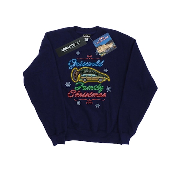 National Lampoon's Christmas Vacation Herr Griswold Familj Tröja Navy Blue 3XL