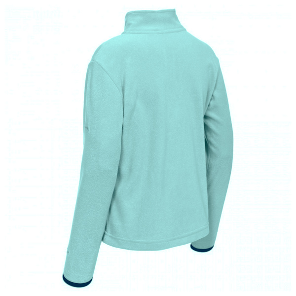 Trespass Sybil Halvzip Microfleece Top för Flickor 7-8 År Teal Mist Teal Mist 7-8 Years