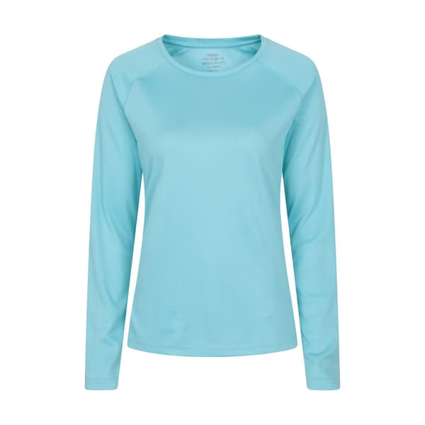 Mountain Warehouse Dam/Dam Endurance Långärmad Topp 16 Light Blue 16 UK