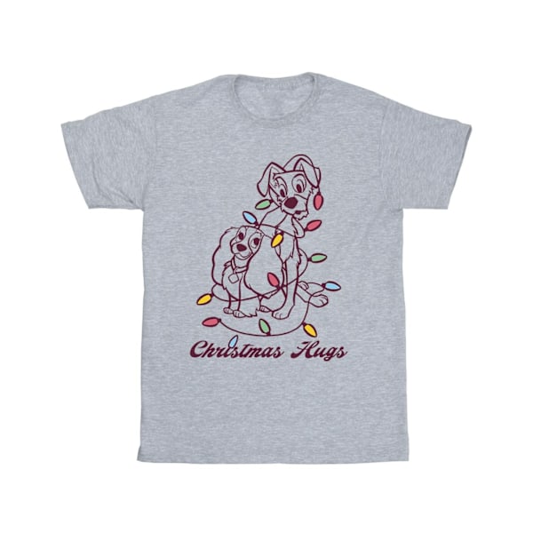 Disney Herr Lady Och Lufsen Julkramar T-shirt 4XL Sport Sports Grey 4XL