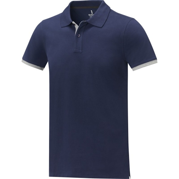 Elevate Mens Morgan Kortärmad Polotröja XL Marinblå Navy XL