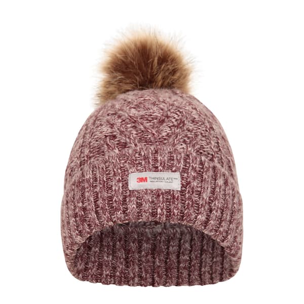 Mountain Warehouse Dam/Dam Thinsulate Mössa One Size Bur Burgundy One Size