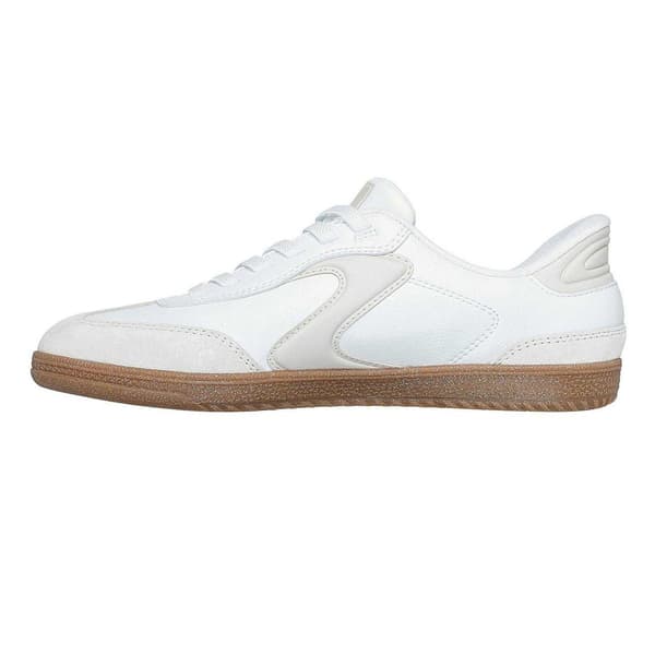 Skechers Dam Mocka Platta Träningsskor 5 UK Vit White 5 UK