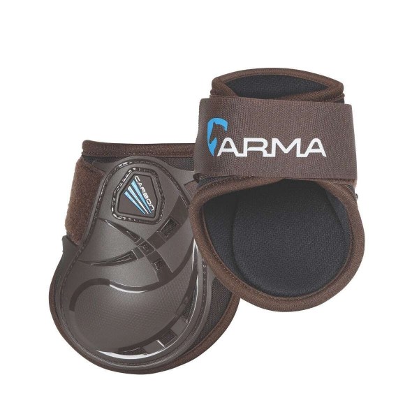 ARMA Carbon Horse Fetlock Boots Cob Brown Brown Cob