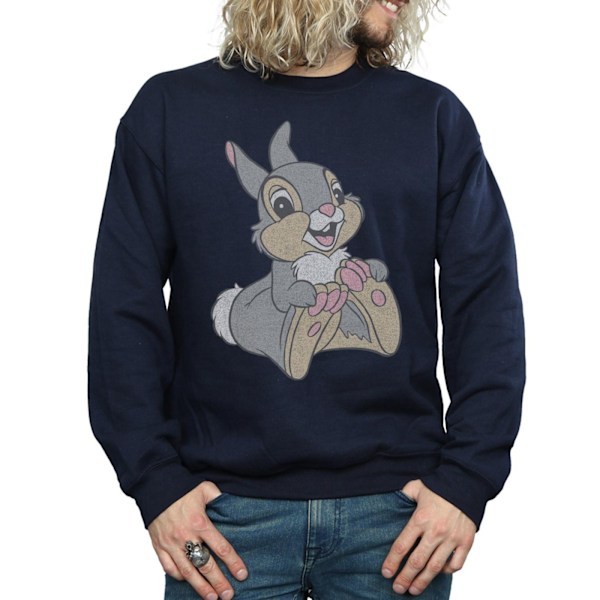 Disney Classic Thumper Sweatshirt XL Marinblå Navy Blue XL