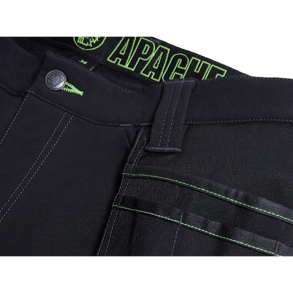 Apache Whistler Black Stretch Hölster Shorts Midja 36in Multi C Multi Colour Waist 36in