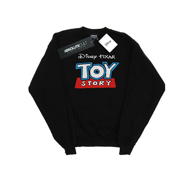Disney Boys Toy Story Cartoon Logo Sweatshirt 12-13 år Svart Black 12-13 Years