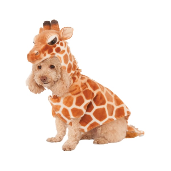 Bristol Novelty Giraffe Dog Costume S Brun/Vit Brown/White S