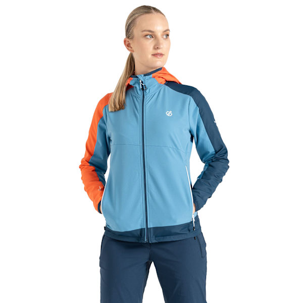 Dare 2B Dam/Kvinnor Avidly II Soft Shell Jacka 12 UK Niagara Niagara Blue/Satsuma 12 UK