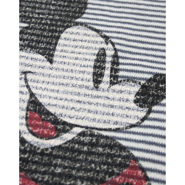 Junk Food Damkläder/Dam Mickey Mouse Kortärmad Jumper XS Vit White/Blue XS