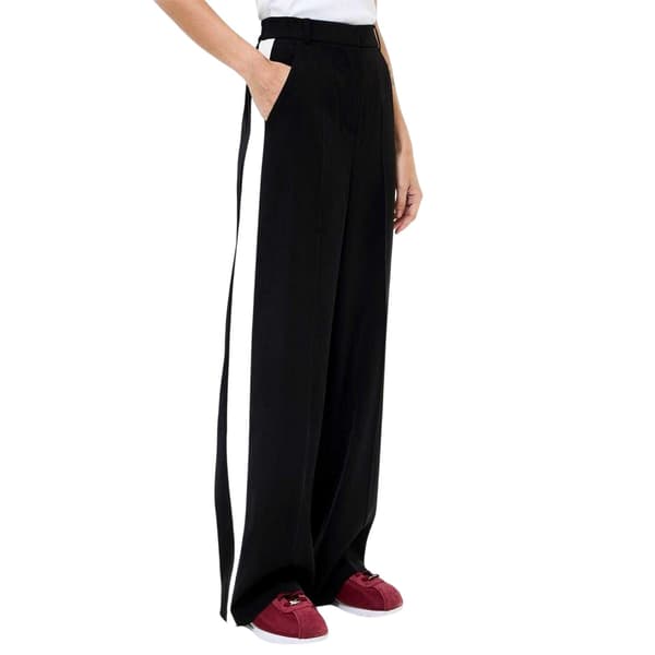 French Connection Dam Bella Sidrand Vida Ben Byxor Black/Cream 10 UK