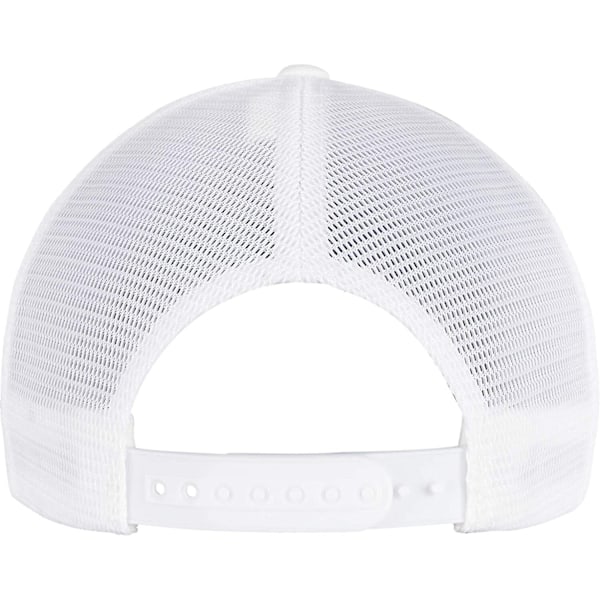 Flexfit Unisex Adult 110 Mesh Trucker Cap One Size Vit White One Size
