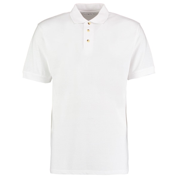 Kustom Kit Herr Arbetskläder Superwash 60C Pikétröja 4XL Vit White 4XL