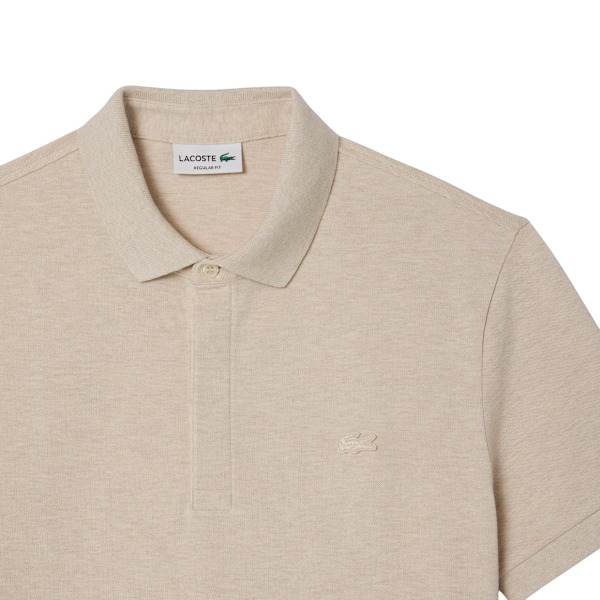 Lacoste Herr Paris Stretch Regular Pikétröja XS Grå Grey XS