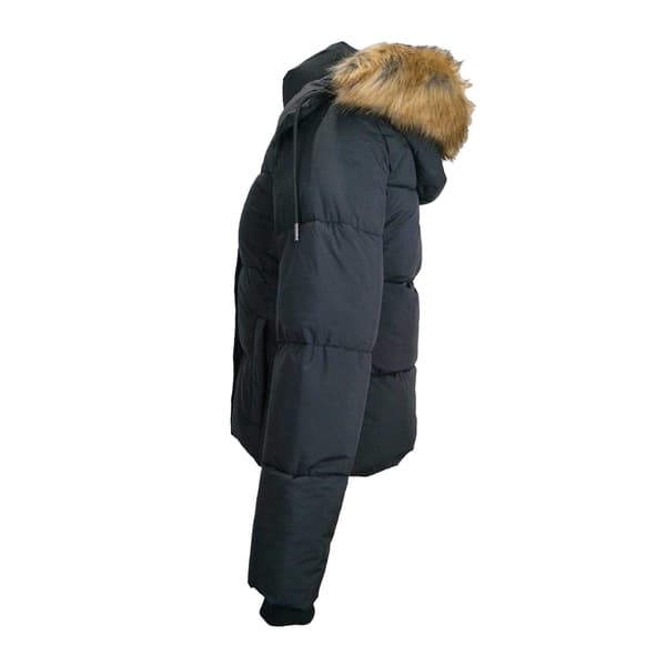 Jack Wills Dam Riley Polyester Isolerad Puffjacka Black 18 UK