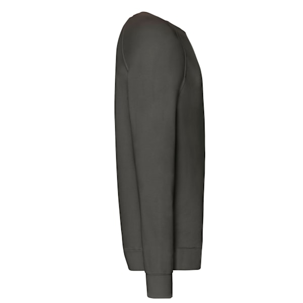 Fruit of the Loom Unisex Lätt Raglantröja för Vuxna Light Graphite L