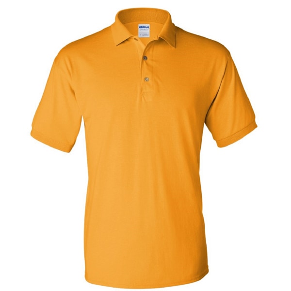 Gildan Adult DryBlend Jersey Kortärmad Polotröja L Guld Gold L