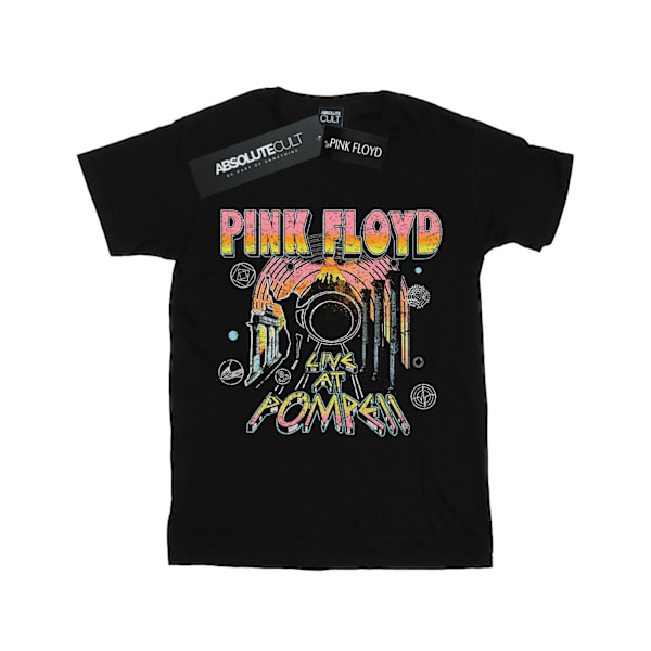 Pink Floyd Dam/Damer Live At Pompeii Bomull Boyfriend T-shirt Black L