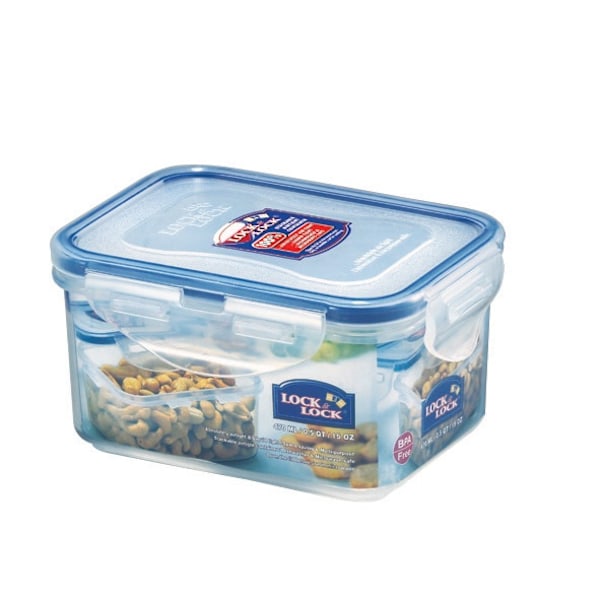 Lock & Lock Rektangulär Matbehållare 3,4L Transparent Transparent 3.4L