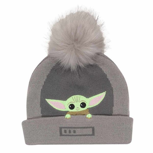 Star Wars Grogu i spjälsängen Beanie One Size Grå Grey One Size