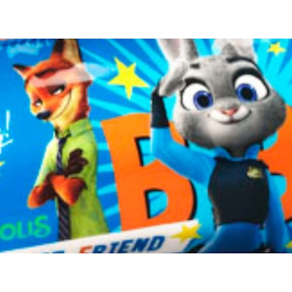 Disney Zootropolis Barn/Barn Officiell Triangulär Pennfodral Multicoloured One Size