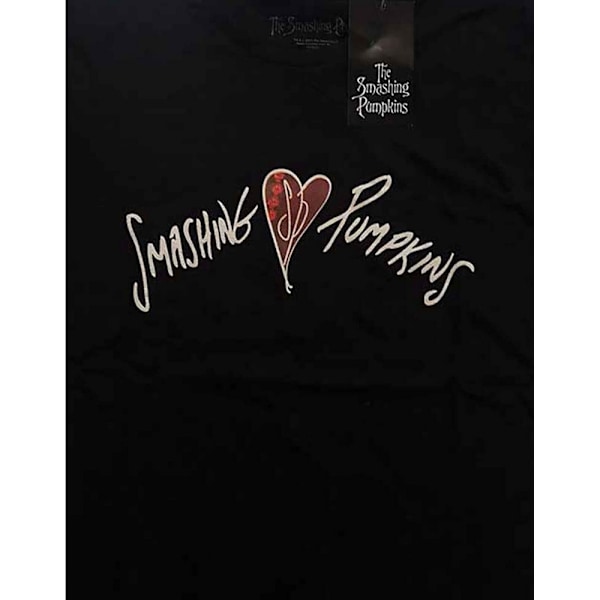 The Smashing Pumpkins Unisex Vuxen Gish Hjärta Bomulls T-Shirt S Black S