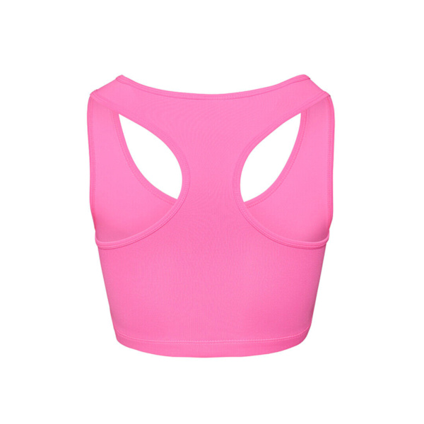 AWDis Cool Dam/Damer Girlie Cool Sports Crop Top 10 UK Elektrisk Rosa Electric Pink 10 UK