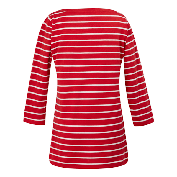 Regatta Dam/Kvinnor Bayletta 3/4 Ärms Topp 12 UK Hög Risk R High Risk Red/White 12 UK
