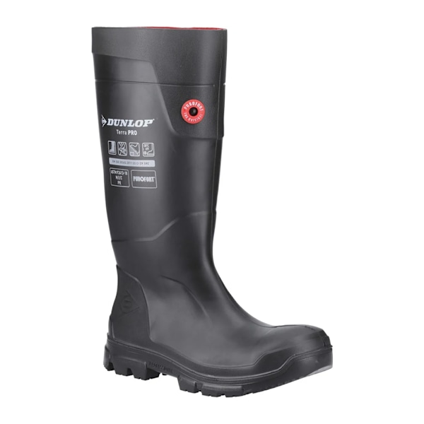 Dunlop Unisex Adult TerraPRO Säkerhetsstövlar 4 UK Svart Black 4 UK