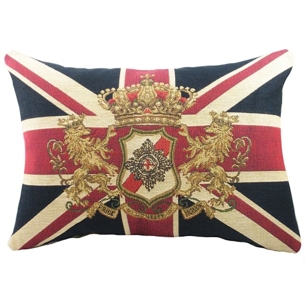 Evans Lichfield Tapestry Union Jack Kuddfodral 32cm x 46cm M Multicoloured 32cm x 46cm