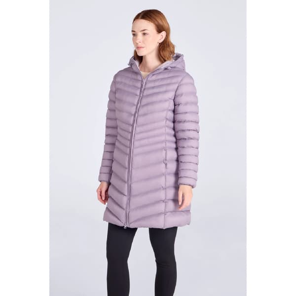 Mountain Warehouse Dam/Dam Florence Lång Vadderad Jacka 10 Dusky Purple 10 UK