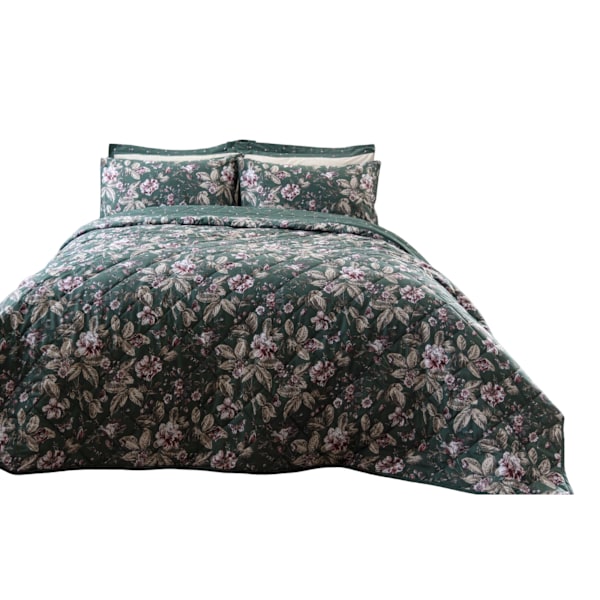 Belledorm Aiyla Sängöverkast 260cm x 260cm Flaskgrön Bottle Green 260cm x 260cm