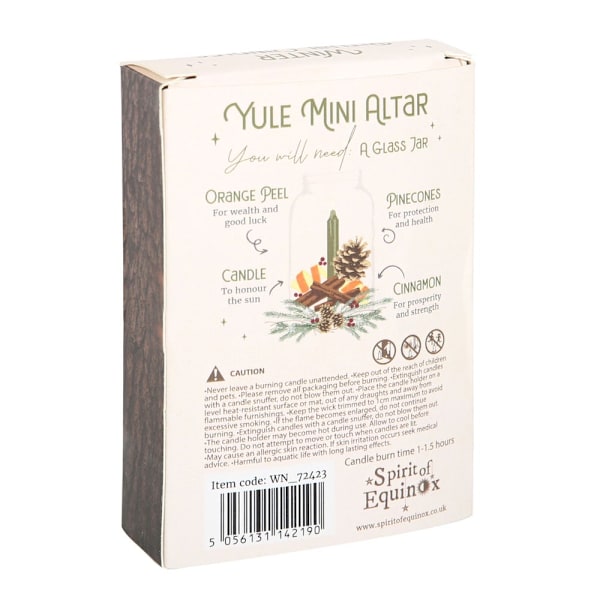 Something Different Winter Ritual Cedar & Pine Spell Candles (P Green One Size