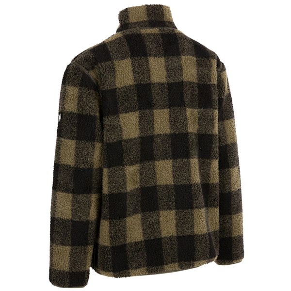 Trespass Tatsfield Fleecejacka XL Dark Vine för män Dark Vine XL