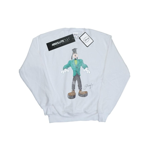 Disney Boys Frankenstein Goofy Sweatshirt 12-13 år Vit White 12-13 Years