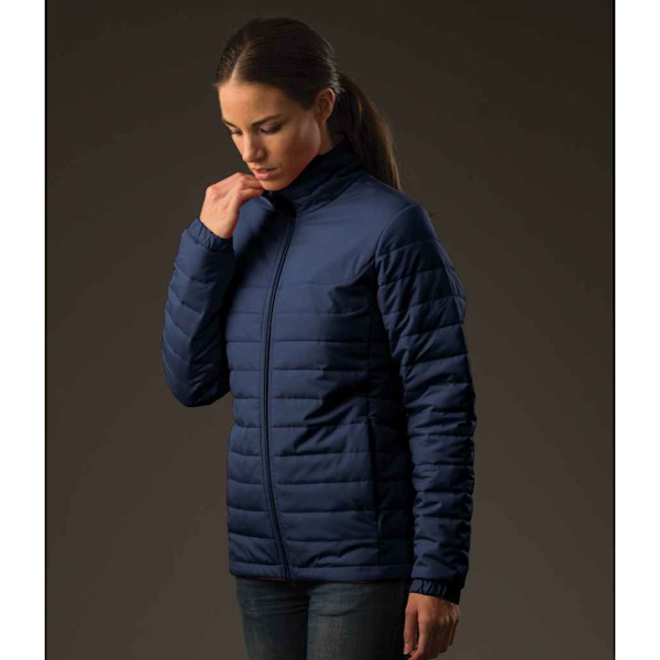 Stormtech Dam/Dam Nautilus Quiltad Vadderad Jacka L Marinblå Navy L