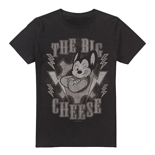 Mighty Mouse Herr The Big Cheese T-Shirt 4XL Svart Black 4XL
