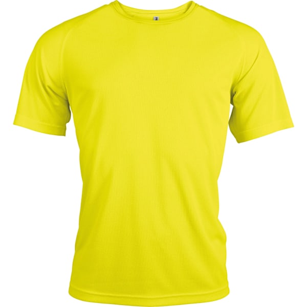 Kariban Proact Sports / Träning T-shirt L Fluorescerande Gul Fluorescent Yellow L